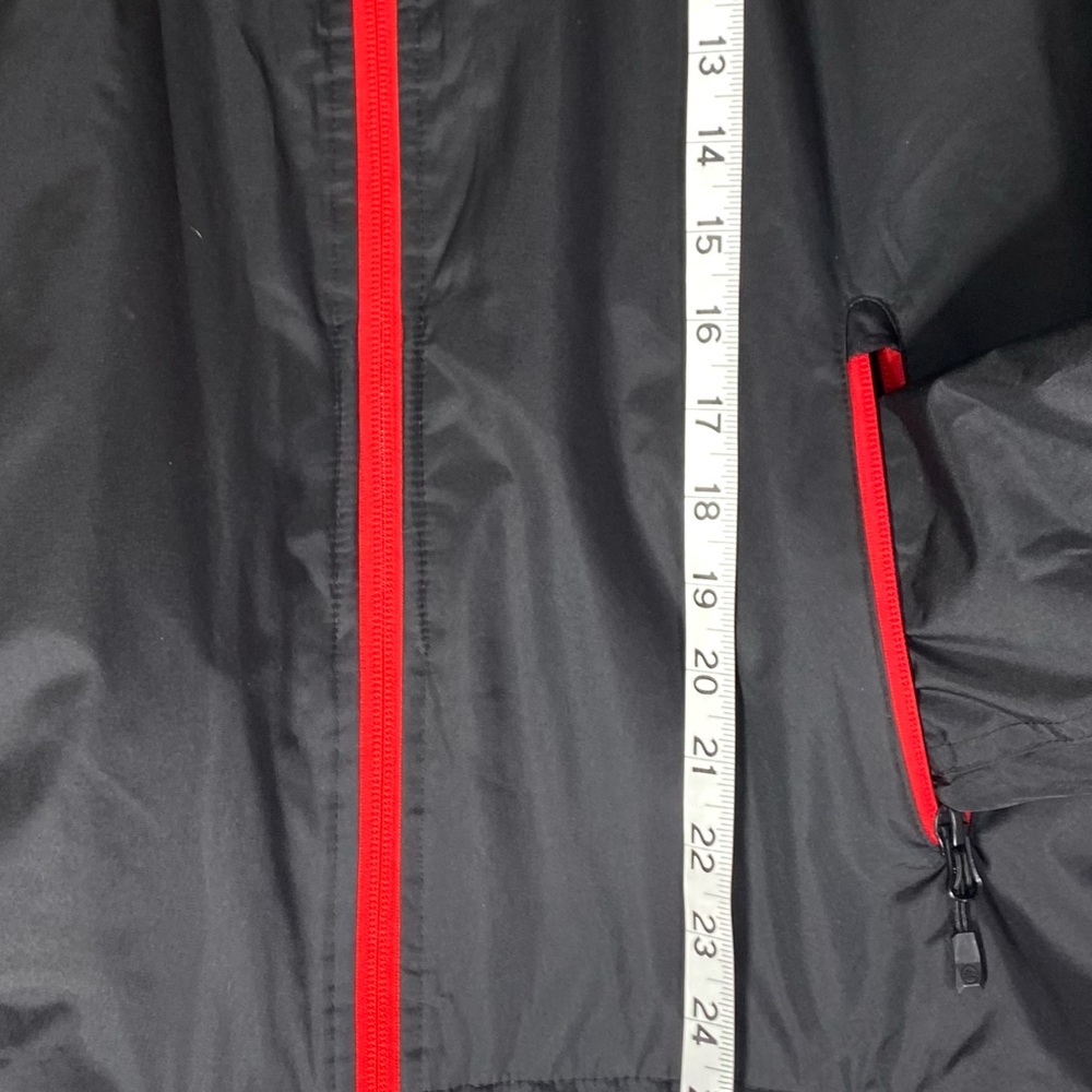 Stormtech Black Red Windbreaker Jacket Mens Medium Lightweight Rain Shell NWT - Picture 7 of 8